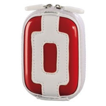 Чехол для фотоаппарата Hama Hardcase Candy 60L White Red (7x4x11см)
