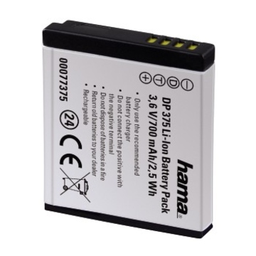 Аккумулятор Hama DP 600 (для фотокамер Olympus, Li-Ion, 3.7V/750mAh)
