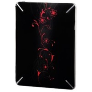 Пленка защитная Hama Growing Flower Black (для корпуса iPad, 9.7", самоклеящаяся, с орнаментом, H-106309)