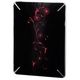 Пленка защитная Hama Growing Flower Black (для корпуса iPad, 9.7", самоклеящаяся, с орнаментом, H-106309)