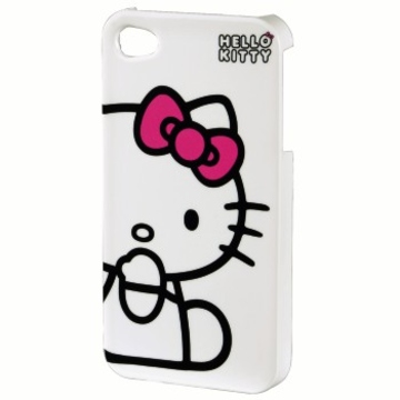 Футляр Hama Hello Kitty White (для iPhone4/4S, пластик, H-107321)