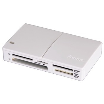 Card reader Hama White (all-in-1, USB3.0, UDMA, SDXC)