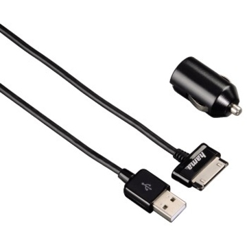 АЗУ Hama H-108380 Black (для Samsung Galaxy Tab, ЗУ+кабель USB output 5V/1.3A)
