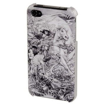 Футляр Hama Last Samurai Grey (для iPhone4/4S, украшен кристаллами Swarowski, H-108504)