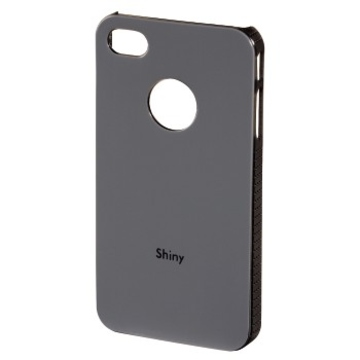 Футляр Hama Shiny Grey (для iPhone 4/4S, пластик, H-108549)