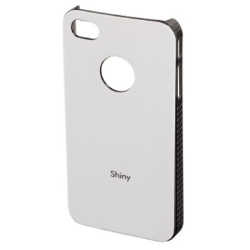 Футляр Hama Shiny White (для iPhone 4/4S, пластик, H-108550)