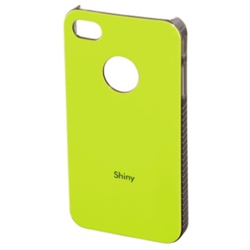 Футляр Hama Shiny Yellow (для iPhone 4/4S, пластик, H-108552)