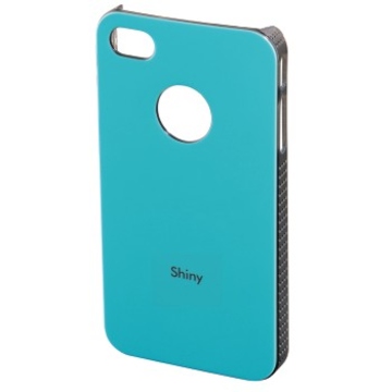 Футляр Hama Shiny Turquoise (для iPhone 4/4S, пластик, H-108553)