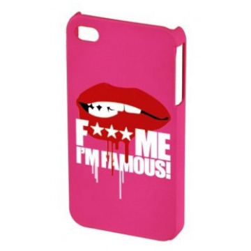 Футляр Hama FMIF Lip Pink (для iPhone4, F*** ME I"M FAMOUS)