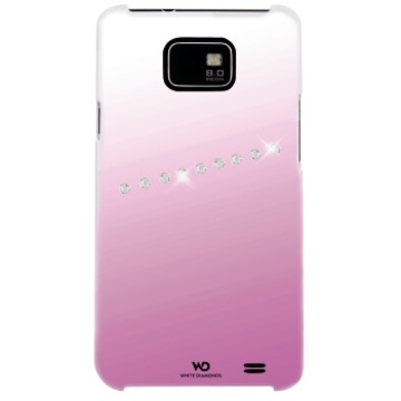 Футляр Hama Sash Pink (для Samsung i9100 Galaxy S II, украшен кристаллами Swarowski, White Diamonds, пластик, H-108682)