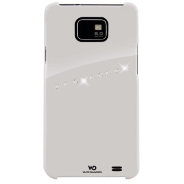 Футляр Hama Sash White (для Samsung i9100 Galaxy S II, украшен кристаллами Swarowski, White Diamonds, пластик, H-108684)