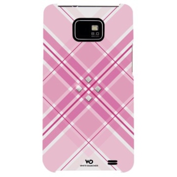 Футляр Hama Grip Pink (для Samsung i9100 Galaxy S II, украшен кристаллами Swarowski, White Diamonds, пластик, H-108688)