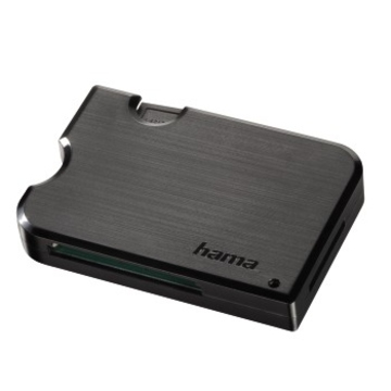 Ридер USB3.0 Hama 3in1 Black (USB3.0, для всех стандартов карт памяти, H-114952)