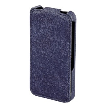 Чехол Hama Parma Blue (для iPhone 4/4S, искусственная кожа, H-115350)