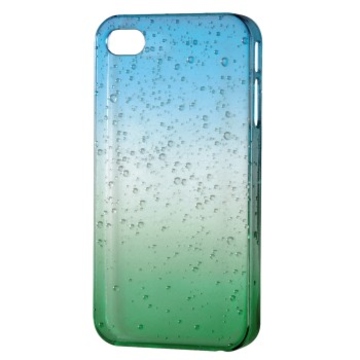 Футляр Hama Drop Blue Green (для iPhone 4/4S, доступ ко всем кнопкам, пластик, H-115357)