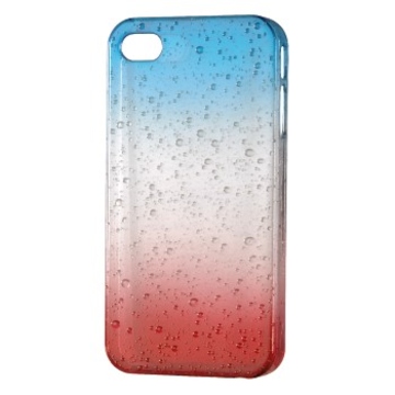 Футляр Hama Drop Blue Red (для iPhone 4/4S, доступ ко всем кнопкам, пластик, H-115359)