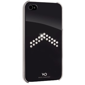 Футляр Hama Arrow Transparent (для iPhone 4/4S, украшен кристаллами Swarowski, White Diamonds, H-115387)