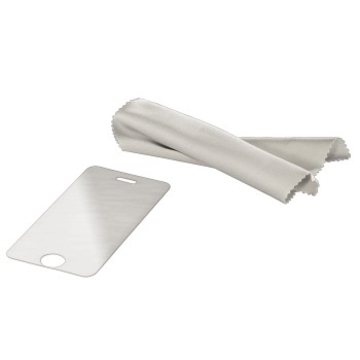 Пленка защитная Hama (для iPhone 4/4S, прозрачная, салфетка из микрофибры, H-115930)