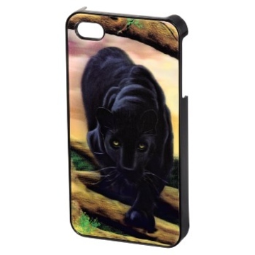 Футляр Hama Puma 3D Black (для iPhone4/4S, пластик, H-118740)