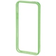 Бампер Hama Edge Protector Green Transparent (для iPhone 5, пластик, доступ ко всем кнопкам, H-118817)