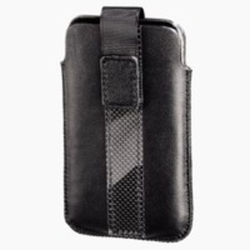 Чехол Hama Delicate Sleeve C Black (для iPod touch 4G, язычок для извлечения, салфетка, натуральная кожа, H-13285)