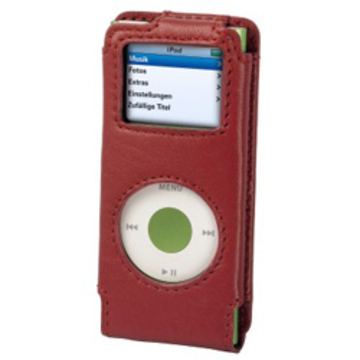 Чехол Hama Red (для iPod Nano 2G, натуральная кожа)