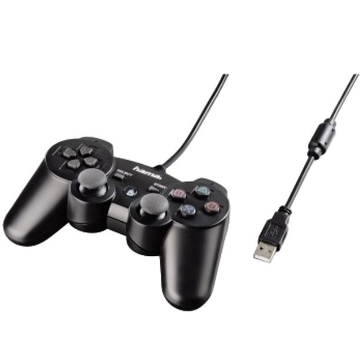 Контроллер Hama Black Force (для SONY PS3, USB, длина 2 м)