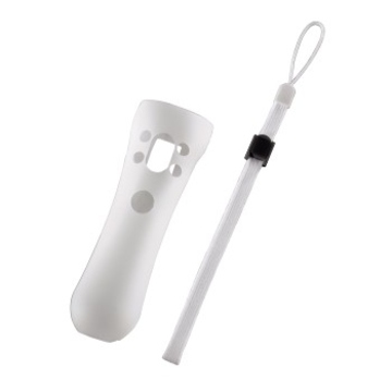 Чехол Hama Transparent (для контроллера перемещения PS Move Motion controller + ремешок для руки, силикон)