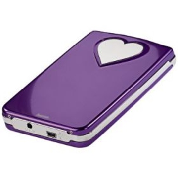 Корпус для HDD Hama Purple (2.5", SATA, USB2.0, Purple-Heart, аллюминий)