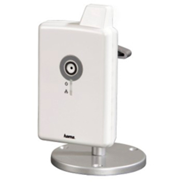 Hama Grey (беспроводная, датчик движения, приложение для  iPhone/iPad, JPEG/MPEG4, 150Mbit/s, RJ 45)