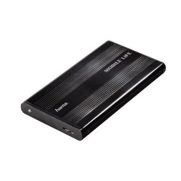 Корпус для HDD Hama (2.5", SATA, USB3.0, Mobile Life, аллюминий)