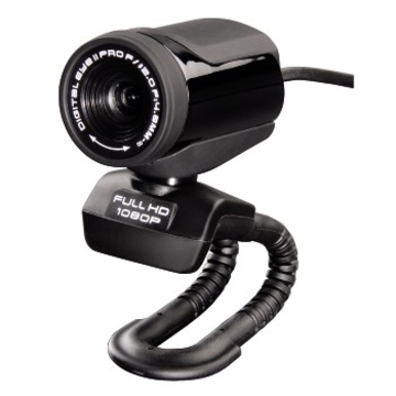 Hama Digital Eye Pro Black (2.0Mp, HD, 1600x1200, встроенный микрофон, USB 2.0)