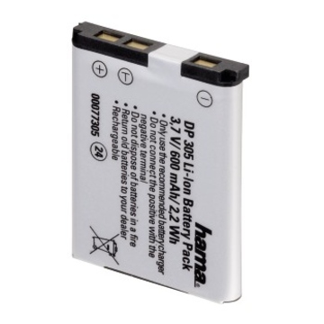 Hama DP 305 (аналог аккумулятора Olympus Li-40B, 3.7В/550mAh/2.2Вт, Li-on)