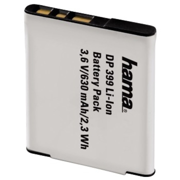 Hama DP 399 (аналог аккумулятора Sony NP-BN1, 3.6V/630mAh/2.3Wh, H-77399)