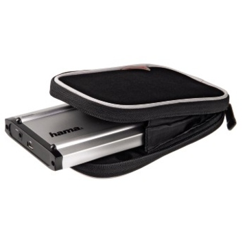 Чехол Hama Anti Shock Black Silver (для HDD 2.5")