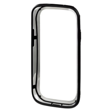 Бампер Hama Edge Protector Black Transparent (для Samsung Galaxy S III, пластик, H-87792)