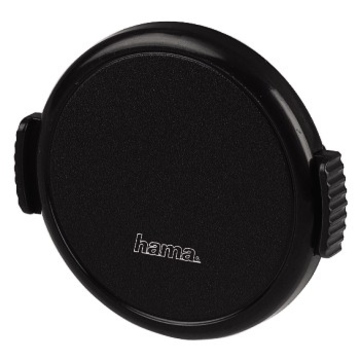 Крышка для объектива Hama SNAP М55 Black (D=55мм, пластик)