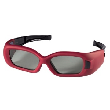 Очки 3D Hama Red (затворные, для тел. Samsung 3D, до 70ч., очищ. салфетка, чехол)