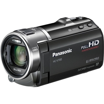  Panasonic HC-V700 Black (1/2.33" MOS, 3", Full HD 1080p, 21x Zoom, SD, SDHC, SDXC, USB 2.0, видео, HDMI, аудио, микрофон)