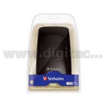 Накопитель HDD 320 GB Verbatim Black (2.5"", USB2.0, 47635)