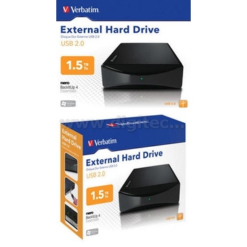 Внешний жесткий диск 1.5TB Verbatim Black (3.5"", USB2.0, 47513)