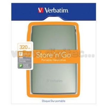 Накопитель HDD 320 GB Verbatim Store"n"Go Green (2.5"", USB2.0, 53006)