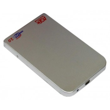 Корпус для HDD AgeStar SUB201 Silver (2.5"", SATA)