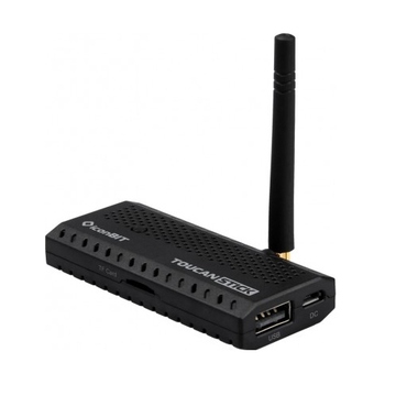 iconBIT Toucan Smart (HD-плеер, FullHD 1080p, USB, LAN, HDMI 1.4, без HDD, Android 4.0, SD/SDHC/MS/MMC, 2D/3D игровая приставка, клав)
