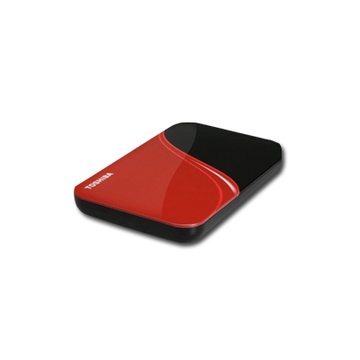 Внешний винчестер 500 gb Toshiba Black Red