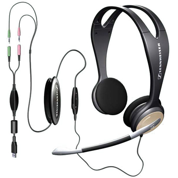 Наушники с микрофоном (гарнитура) Sennheiser PC136 USB