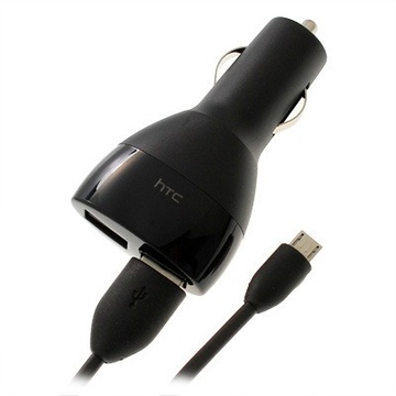 АЗУ HTC CC C300 (2 USB-порта, 2A)