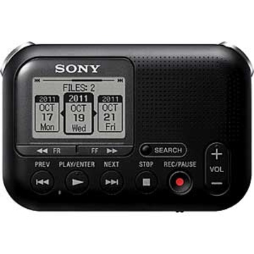 Sony ICD-LX30 (настольный, SD 2GB, MP3, до 22ч., USB, 2хAAA)