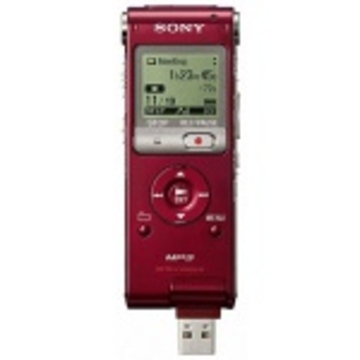 Sony ICD-UX522 Red (2Gb, MP3/ WMA/ WAV, USB, microSD, стерео микрофон, 2хAAA)