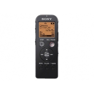 Sony ICD-UX523F Black (4Gb, MP3/ PCM, USB, MicroSD, FM-тюнер, стерео, 1хAAA)